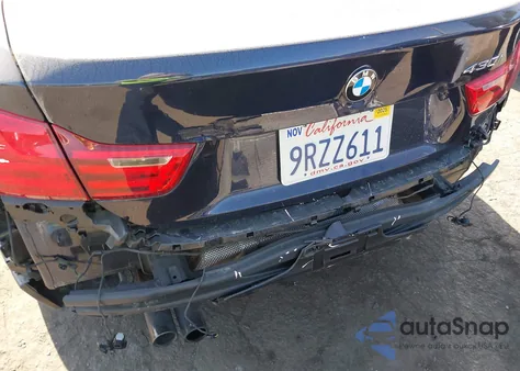 2017 BMW 430I Gran Coupe z USA, uszkodzony, nr VIN WBA4F7C5XHG786454